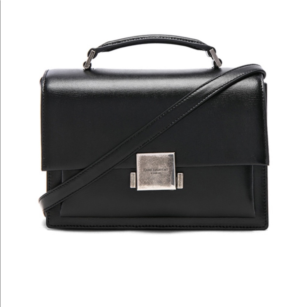 SAINT LAURENT Bellechasse Satchel Black